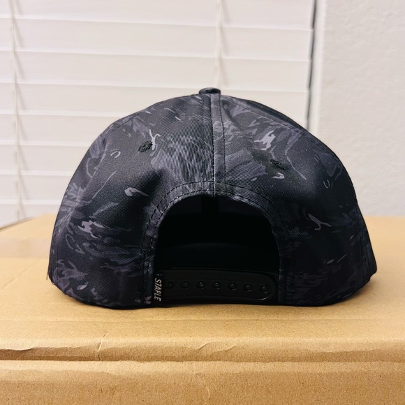 Staple Black Camo Adjustable Snapback Hat Cap One Size💎 - Picture 3 of 8